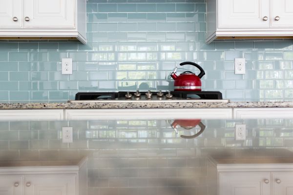 Glass Tile Backsplash Design